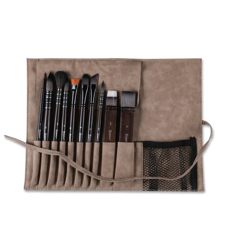 Premium Watercolor Painting Brush 10/Set Mop Frosted Leather Art Brush Kit Brush Pen Student Watercolor Art Tools Supplies
Premium Watercolor Painting Brush 10/Set Mop Frosted Leather Art Brush Kit Brush Pen Student Watercolor Art Tools Supplies