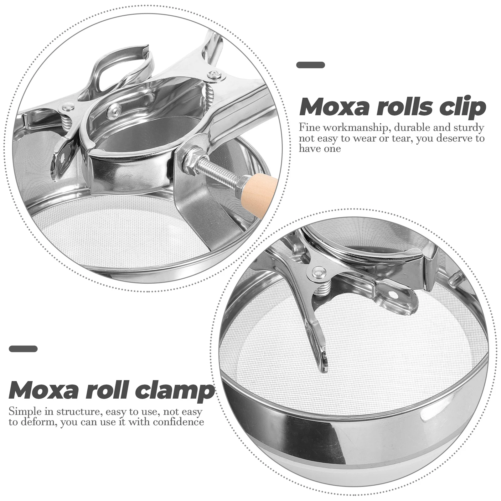 Moxibustion Tools Metal Portable Moxa Stick Fixator Holder Supplies Clamp Cone Heat Box Massager Durable Sturdy Easy Use Joint
Moxibustion Tools Metal Portable Moxa Stick Fixator Holder Supplies Clamp Cone Heat Box Massager Durable Sturdy Easy Use Joint