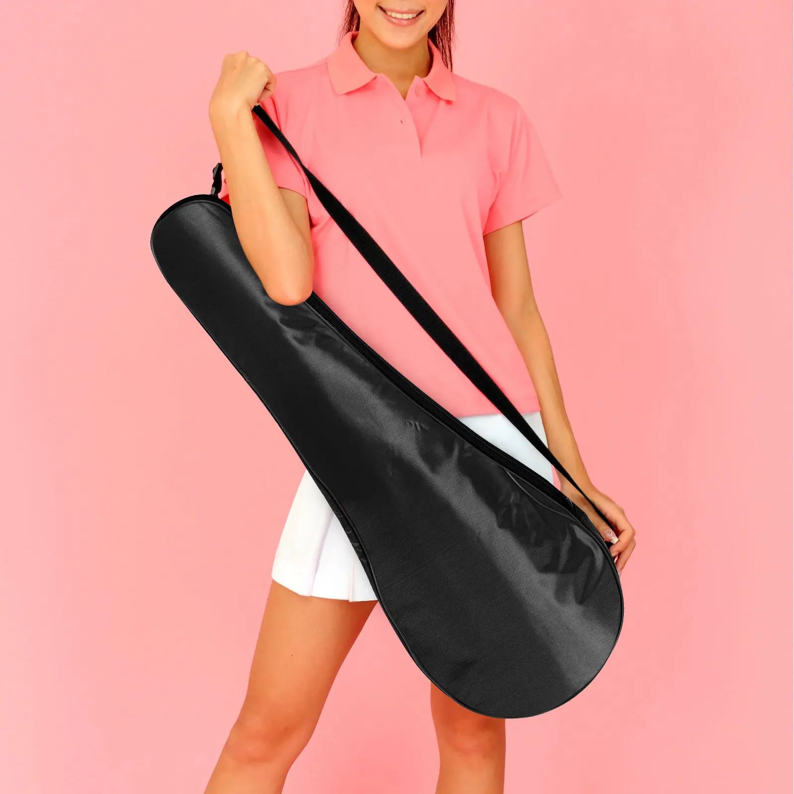 Single Shoulder Badminton Racket Bag Multi-Function Oxford Cloth Durable Outdoor Sports Portable Carrying Pouch
Single Shoulder Badminton Racket Bag Multi-Function Oxford Cloth Durable Outdoor Sports Portable Carrying Pouch