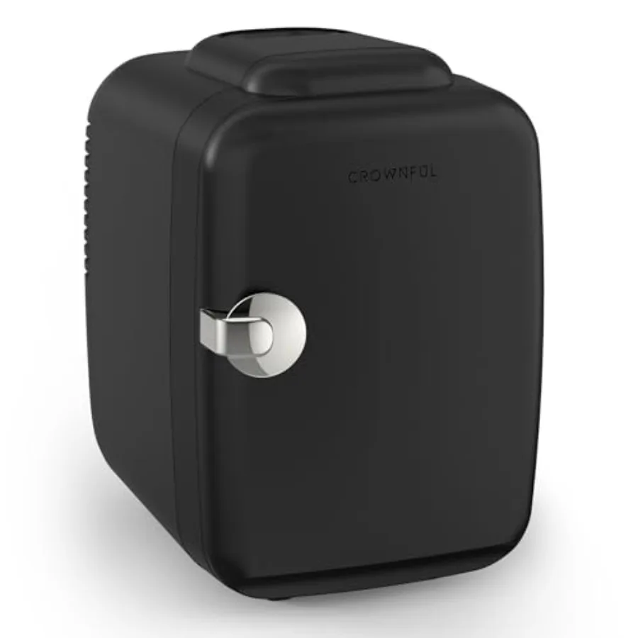 Mini Fridge, 4 Liter/6 Can Portable Cooler and Warmer Personal Fridge for Skin Care, Cosmetics, Food, Great for Bedroom, Office
Mini Fridge, 4 Liter/6 Can Portable Cooler and Warmer Personal Fridge for Skin Care, Cosmetics, Food, Great for Bedroom, Office