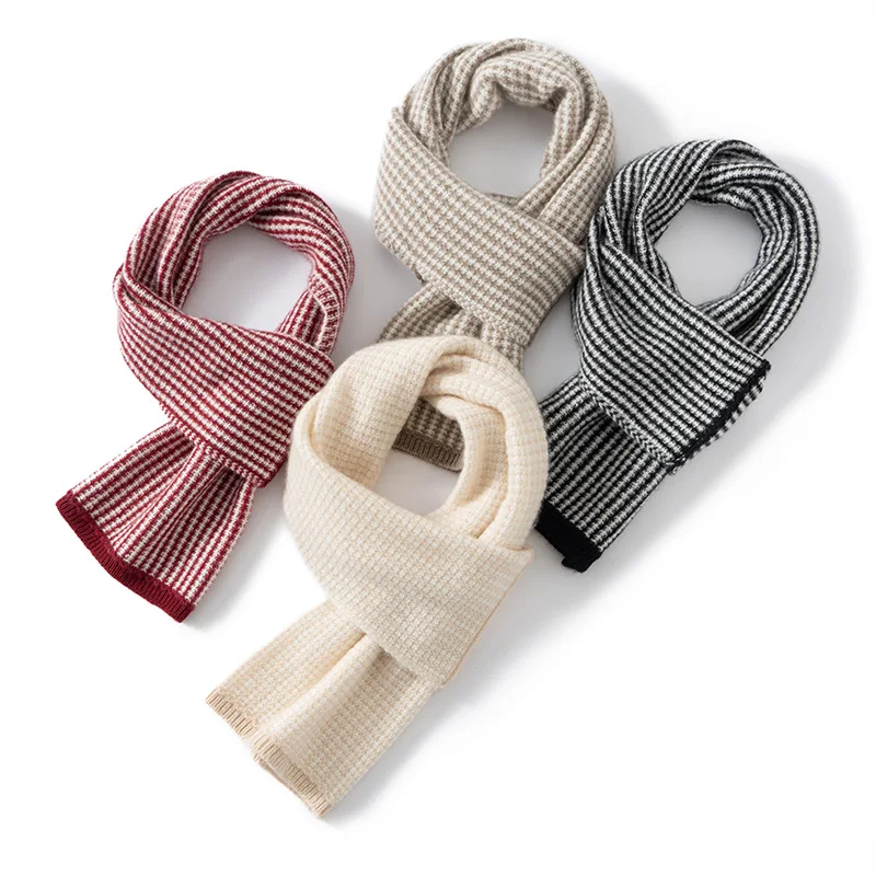 Women Autumn Winter 100% Cashmere Scarf Basic Simple Convenient Style Scarf Soft Warm Cashmere Knitted Scarf Fashion Top
Women Autumn Winter 100% Cashmere Scarf Basic Simple Convenient Style Scarf Soft Warm Cashmere Knitted Scarf Fashion Top