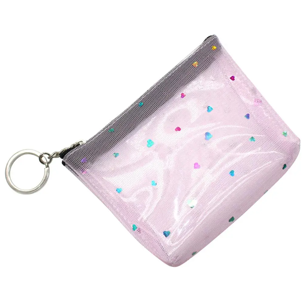 Love Coin Purse Mini PVC Bag Girls Women Clear Wallet Zipper Change Purse Key Storage Daily School Work Shopping
Love Coin Purse Mini PVC Bag Girls Women Clear Wallet Zipper Change Purse Key Storage Daily School Work Shopping