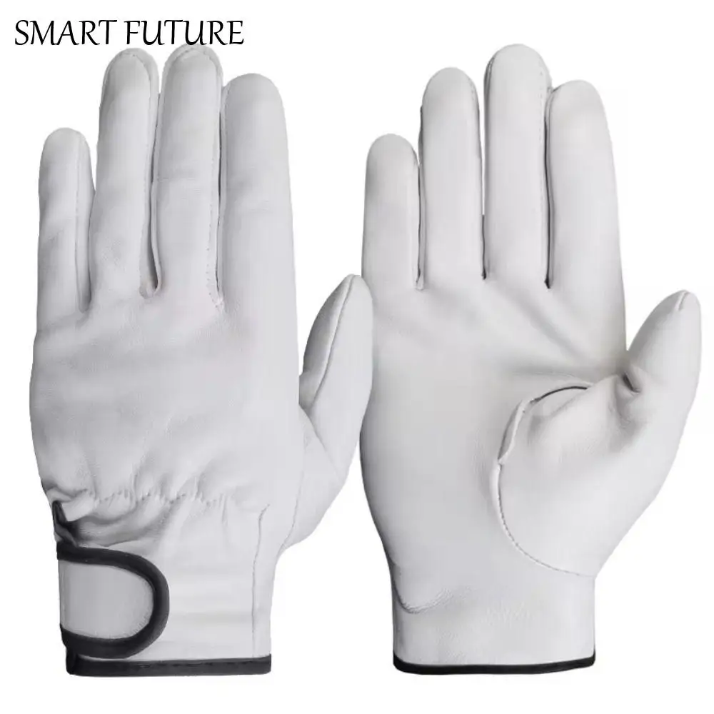 Tough Leather Work Gloves Safety Protection Wear-resistant Gloves Welding Flex Grip Security Gloves Farm
Tough Leather Work Gloves Safety Protection Wear-resistant Gloves Welding Flex Grip Security Gloves Farm
