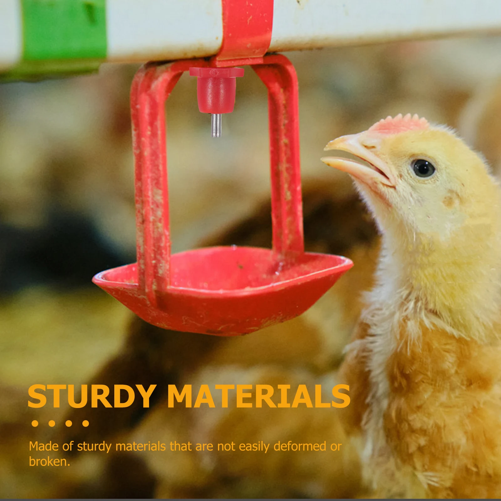 20pcs Chicken Waterer Nipple Automatic Poultry Waterer For Large Small Chickens Duck Farm Durable Water-Saving Spring
20pcs Chicken Waterer Nipple Automatic Poultry Waterer For Large Small Chickens Duck Farm Durable Water-Saving Spring
