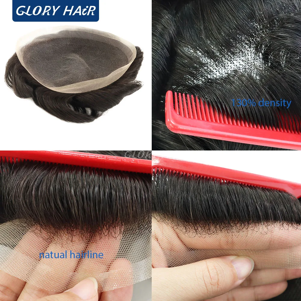 Full Lace Toupee Indian Human Hair Korean Lace Wigs Male Hair Prosthesis Breathable Human Hair Wigs 5 Inch Hair System
Full Lace Toupee Indian Human Hair Korean Lace Wigs Male Hair Prosthesis Breathable Human Hair Wigs 5 Inch Hair System