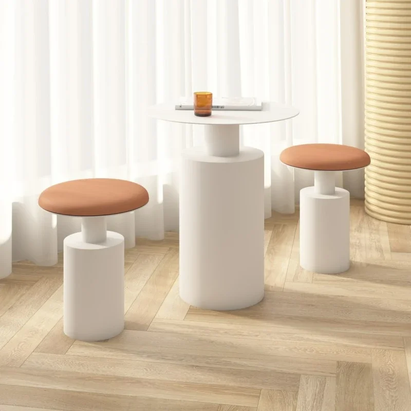 Ins Cream Wind Stools, Leisure Area Tea Table Combination, Milk Tea Shop Low Seat, Art Simple Dining Furniture, Design-Focused
Ins Cream Wind Stools, Leisure Area Tea Table Combination, Milk Tea Shop Low Seat, Art Simple Dining Furniture, Design-Focused