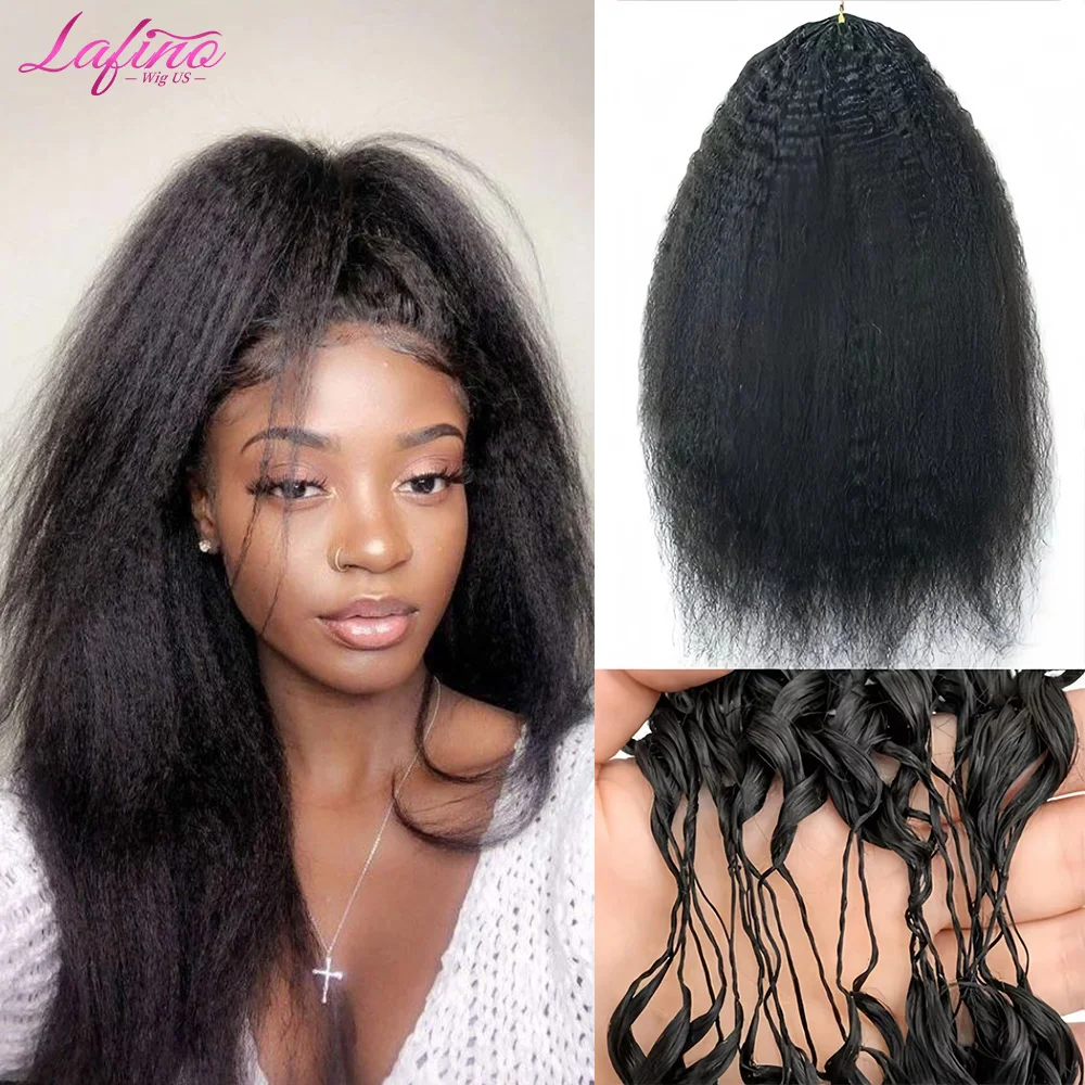 30 Inch Kinky Straight Crochet Human Hair for Braiding Pre-Separated Knotless Bulk Extensions Natural Black Remy Feather Hair
30 Inch Kinky Straight Crochet Human Hair for Braiding Pre-Separated Knotless Bulk Extensions Natural Black Remy Feather Hair