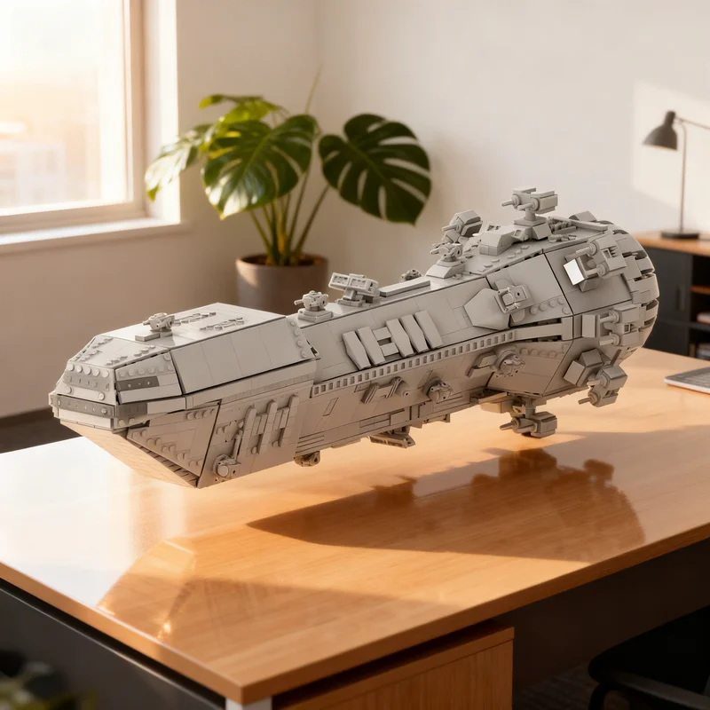 3364pcs MOC Lancer Class Frigate Star Battle Model Building Blocks Construction Christmas Gifts Toy Creative DIY Idea Assemble
3364pcs MOC Lancer Class Frigate Star Battle Model Building Blocks Construction Christmas Gifts Toy Creative DIY Idea Assemble