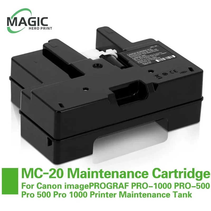 MC-20 MC20 Maintenance Cartridge 0628C002 For Canon imagePROGRAF PRO-1000 PRO-500 Pro 500 Pro 1000 Printer Maintenance Tank
MC-20 MC20 Maintenance Cartridge 0628C002 For Canon imagePROGRAF PRO-1000 PRO-500 Pro 500 Pro 1000 Printer Maintenance Tank