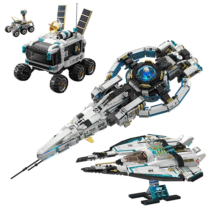 Technical Space Interstellar Cruise Fighter Building Blocks City High Tech Galactic Comet Lunar Explorer Bricks Educat Toys Gift
Technical Space Interstellar Cruise Fighter Building Blocks City High Tech Galactic Comet Lunar Explorer Bricks Educat Toys Gift