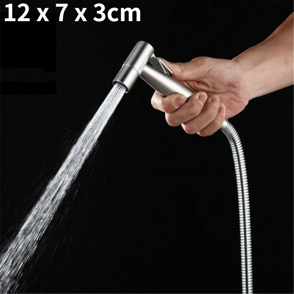 Bathroom Bidet Sprayer Stainless Steel Sprayer Head Ergonomic Handle Essential Products for Garden Cleaning Equipment Furniture
Bathroom Bidet Sprayer Stainless Steel Sprayer Head Ergonomic Handle Essential Products for Garden Cleaning Equipment Furniture