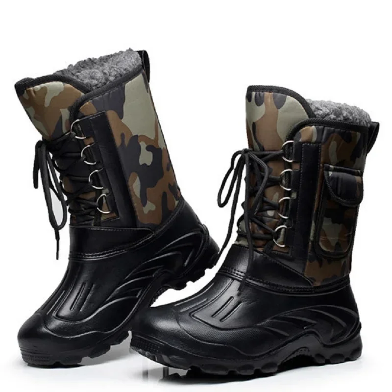 Fleece Warm Non-slip Snow Boots Winter Outdoor Hunting Fishing Thermal Waterproof High Shoes Men Climbing Sport Ultralight Thick
Fleece Warm Non-slip Snow Boots Winter Outdoor Hunting Fishing Thermal Waterproof High Shoes Men Climbing Sport Ultralight Thick