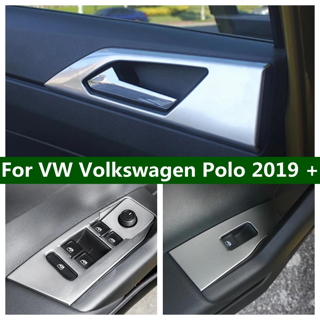 Inner Door Handle Bowl Window Glass Lift Control Button Cover Trim For VW Volkswagen Polo 2019 2020 2021 2022 2023 Accessories
Inner Door Handle Bowl Window Glass Lift Control Button Cover Trim For VW Volkswagen Polo 2019 2020 2021 2022 2023 Accessories