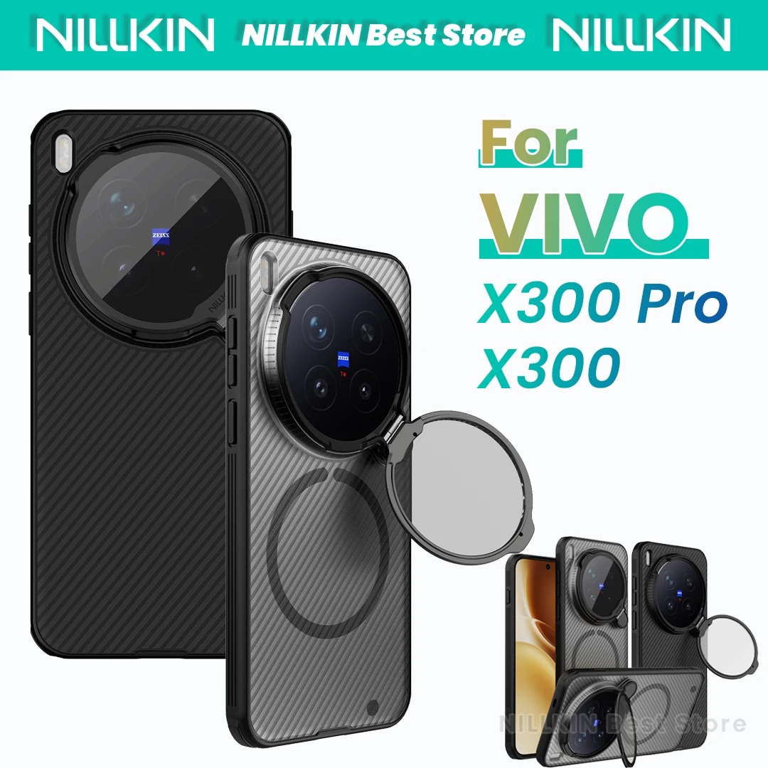 Nillkin для VIVO X300 Pro/Vivo X300 Camshield Prop Магнитный чехол для телефона ТПУ + ПК Крышка объектива камеры Подставка Защитная задняя крышка
Nillkin для VIVO X300 Pro/Vivo X300 Camshield Prop Магнитный чехол для телефона ТПУ + ПК Крышка объектива камеры Подставка Защитная задняя крышка
