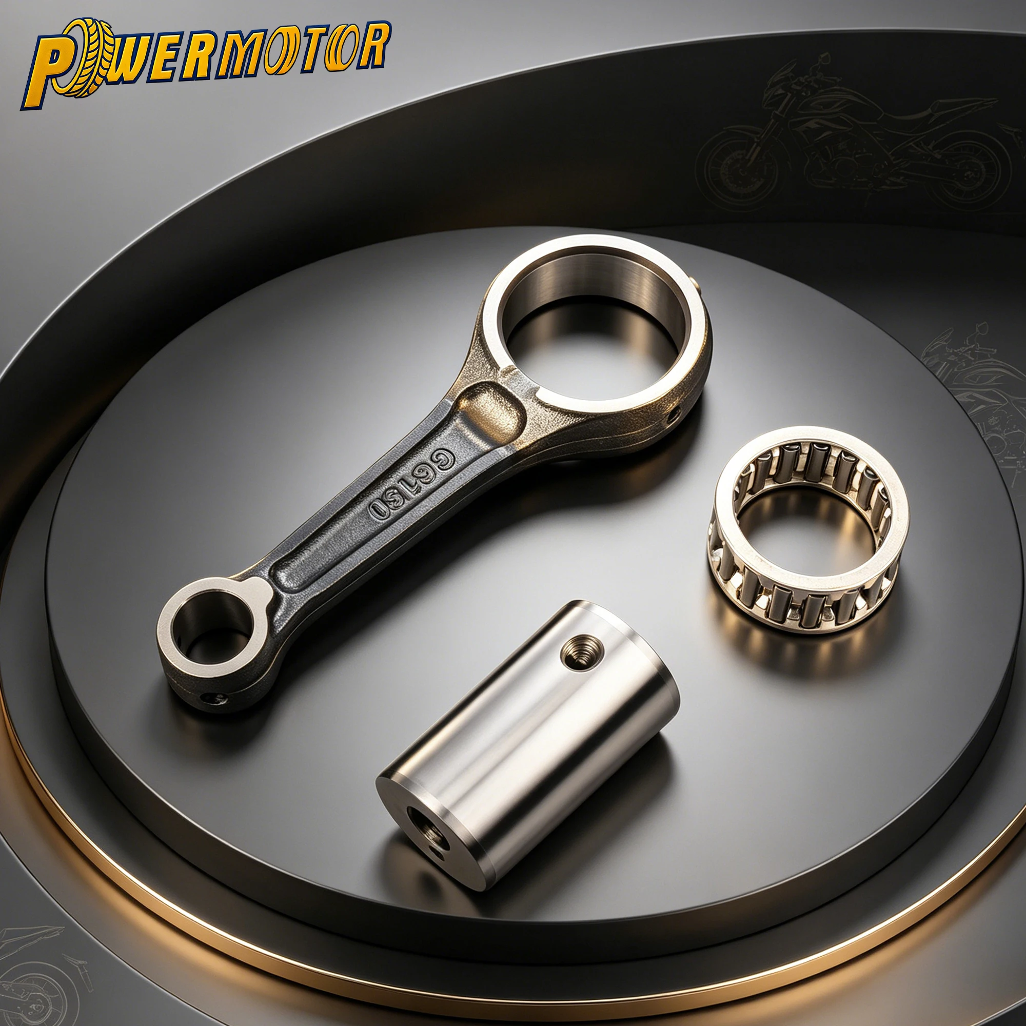 For Honda CG150 Motorcycle Engine Connecting Rod Assembly Crankshaft Connecting Rod Kit Needle Bearing & Piston Wrist Pin Parts
For Honda CG150 Motorcycle Engine Connecting Rod Assembly Crankshaft Connecting Rod Kit Needle Bearing & Piston Wrist Pin Parts