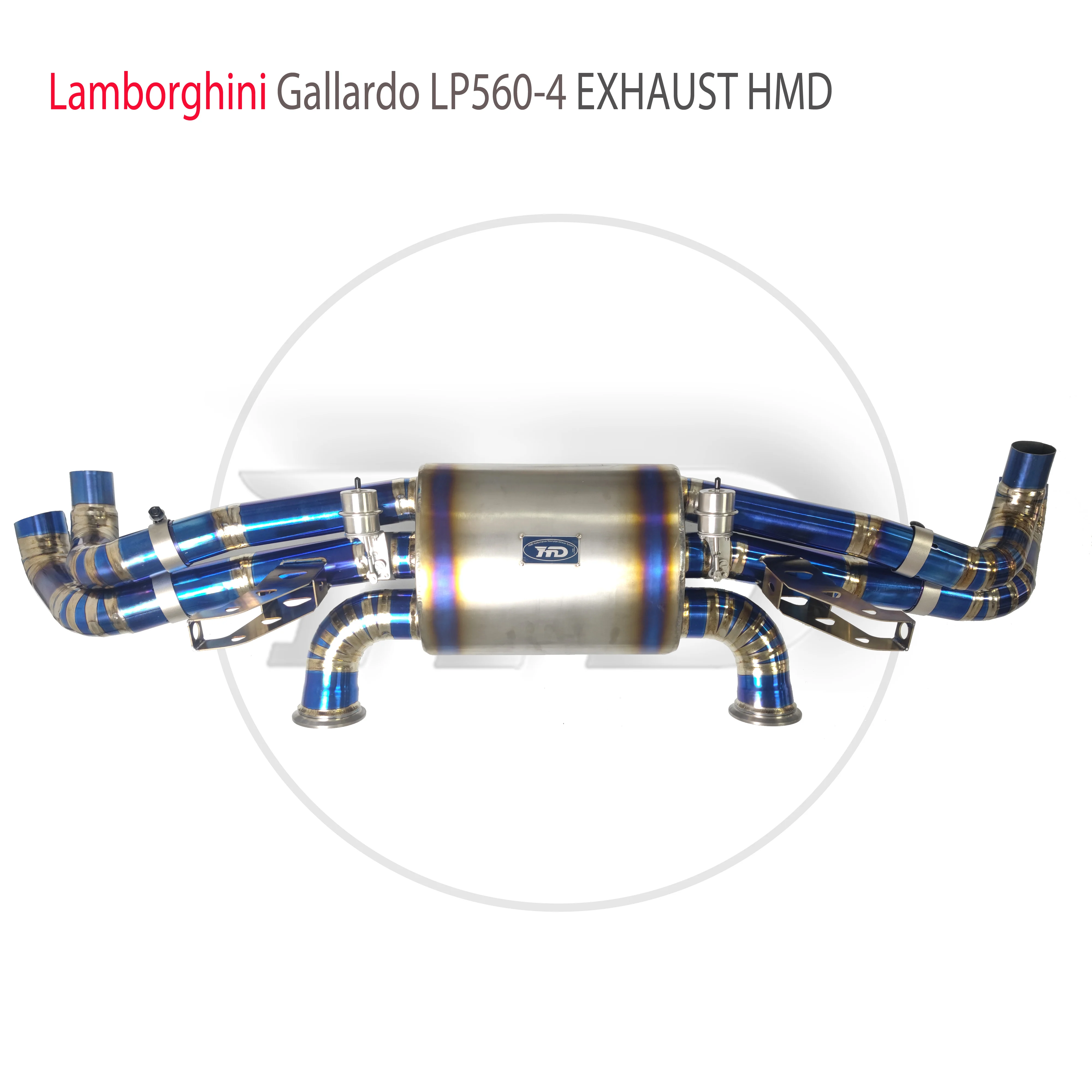 HMD Titanium Alloy Exhaust System Catback Is Suitable For Lamborghini Gallardo LP560-4 Auto Modification Electronic Valve
HMD Titanium Alloy Exhaust System Catback Is Suitable For Lamborghini Gallardo LP560-4 Auto Modification Electronic Valve