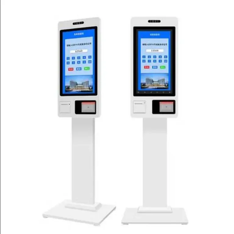 Напольный сенсорный терминал самообслуживания (POS-терминал) для супермаркетов, ресторанов, торговых центров (беспилотный)
Напольный сенсорный терминал самообслуживания (POS-терминал) для супермаркетов, ресторанов, торговых центров (беспилотный)