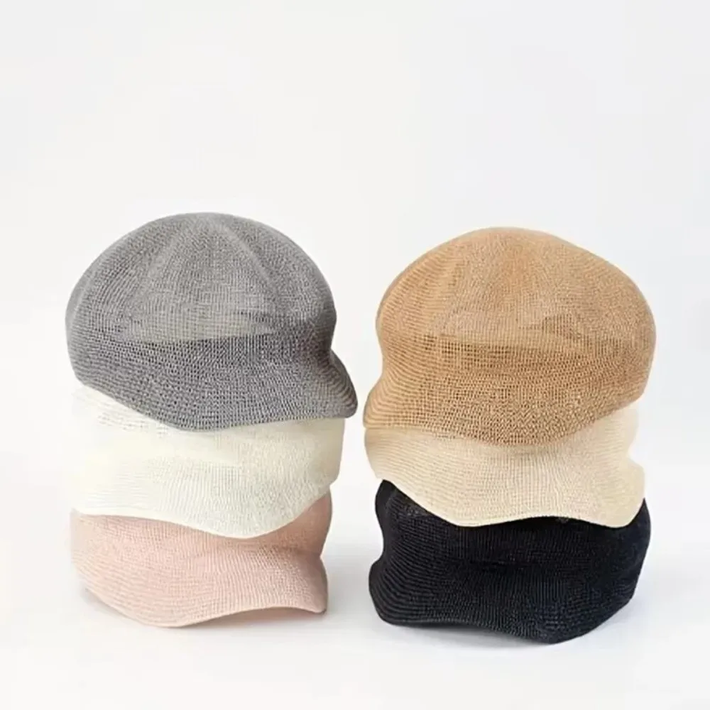 Fashion Solid Color Grass Beanie Cap Thin Sunshade Women Baseball Cap Painter Hat Grass Octagonal Cap Beach
Fashion Solid Color Grass Beanie Cap Thin Sunshade Women Baseball Cap Painter Hat Grass Octagonal Cap Beach