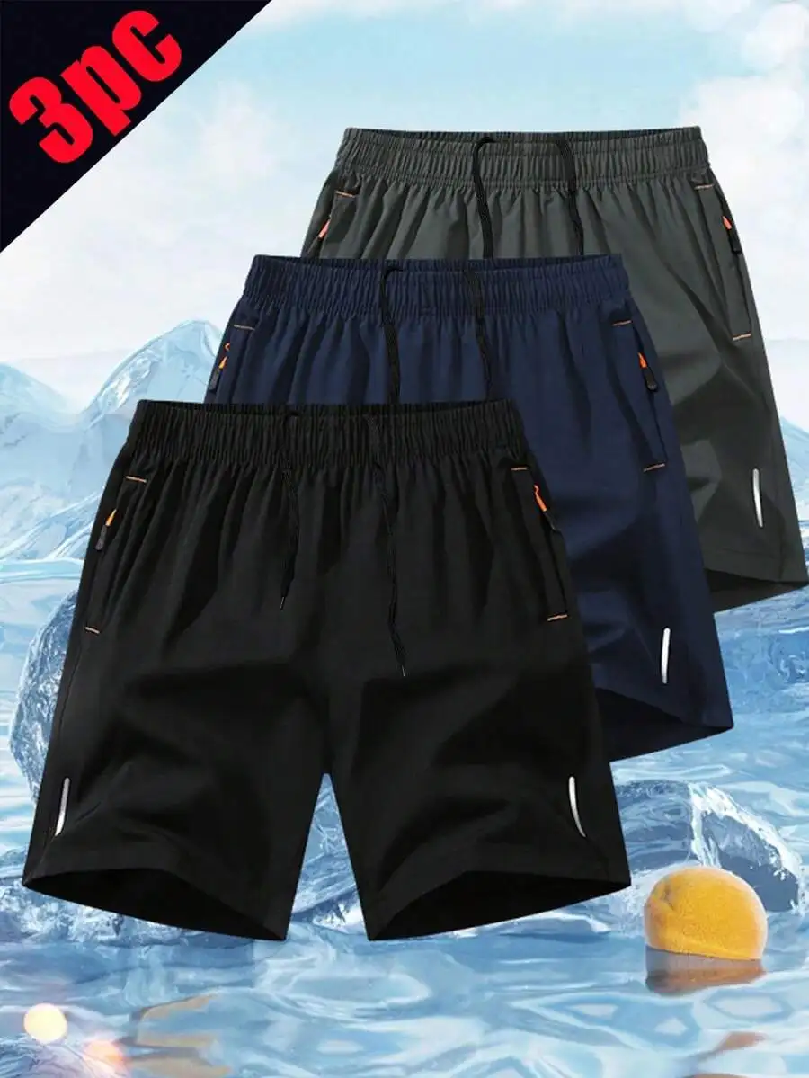 3-Pack Mens Lightweight Loose-Fit Breathable Athletic Shorts For Plus Size
3-Pack Mens Lightweight Loose-Fit Breathable Athletic Shorts For Plus Size