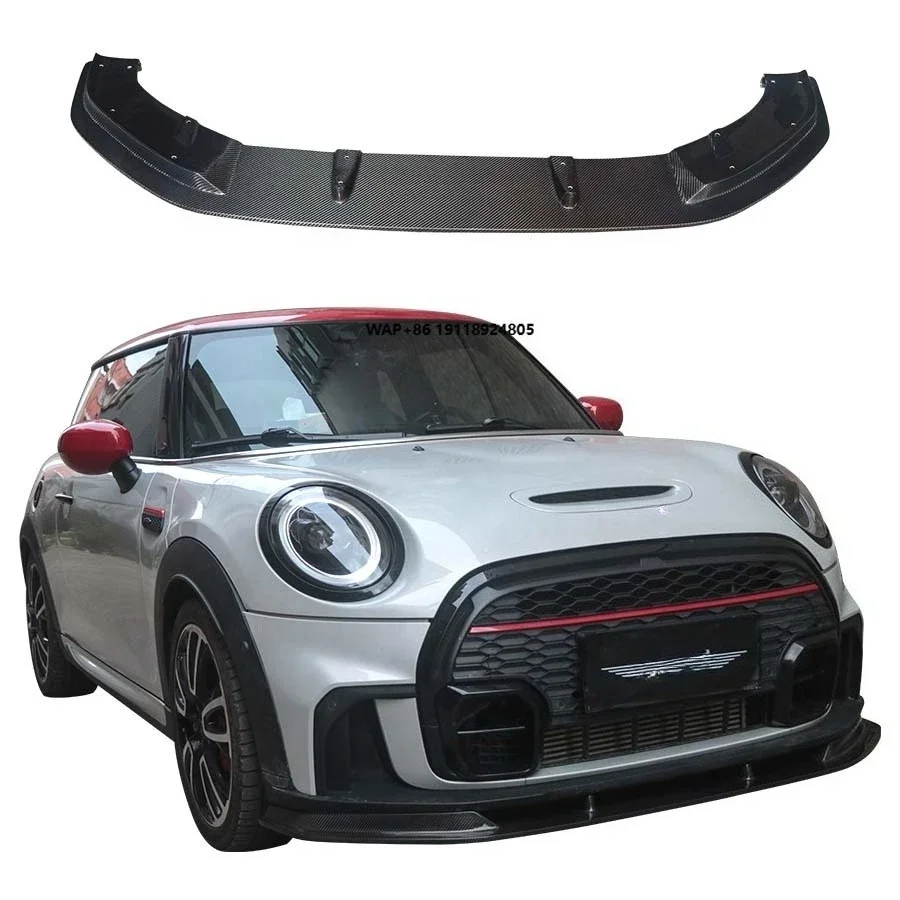 MINI JCW F56 LCI 2 COOPER S Body Kits New Carbon Fiber Front Lip Splitter and Bumper 2020-2023 Car Accessories
MINI JCW F56 LCI 2 COOPER S Body Kits New Carbon Fiber Front Lip Splitter and Bumper 2020-2023 Car Accessories