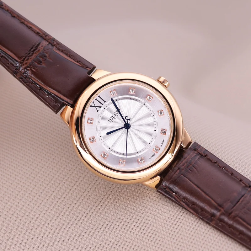 6 Colors Rhinestones Julius Lady Women's Watch Fashion Hours Bracelet Real Blue Leather Girl's Birthday Gift Box
6 Colors Rhinestones Julius Lady Women's Watch Fashion Hours Bracelet Real Blue Leather Girl's Birthday Gift Box