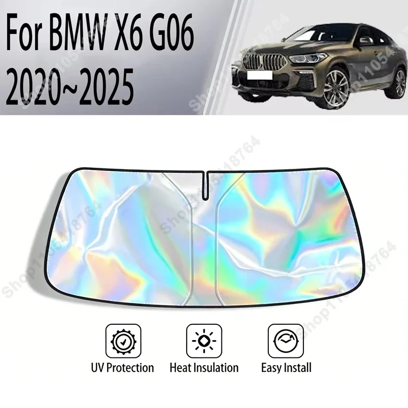 For BMW X6 G06 2020-2025 Sunshade Cover Car Windshield SunShades Sun UV Protector Cover Car Front Windscreen Cover
For BMW X6 G06 2020-2025 Sunshade Cover Car Windshield SunShades Sun UV Protector Cover Car Front Windscreen Cover