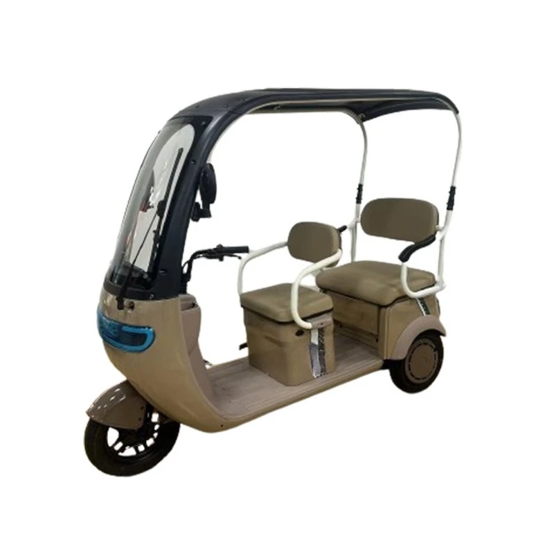 New leisure electric tricycle with shed household adult women pick up and drop off children elderly scooter passenger
New leisure electric tricycle with shed household adult women pick up and drop off children elderly scooter passenger
