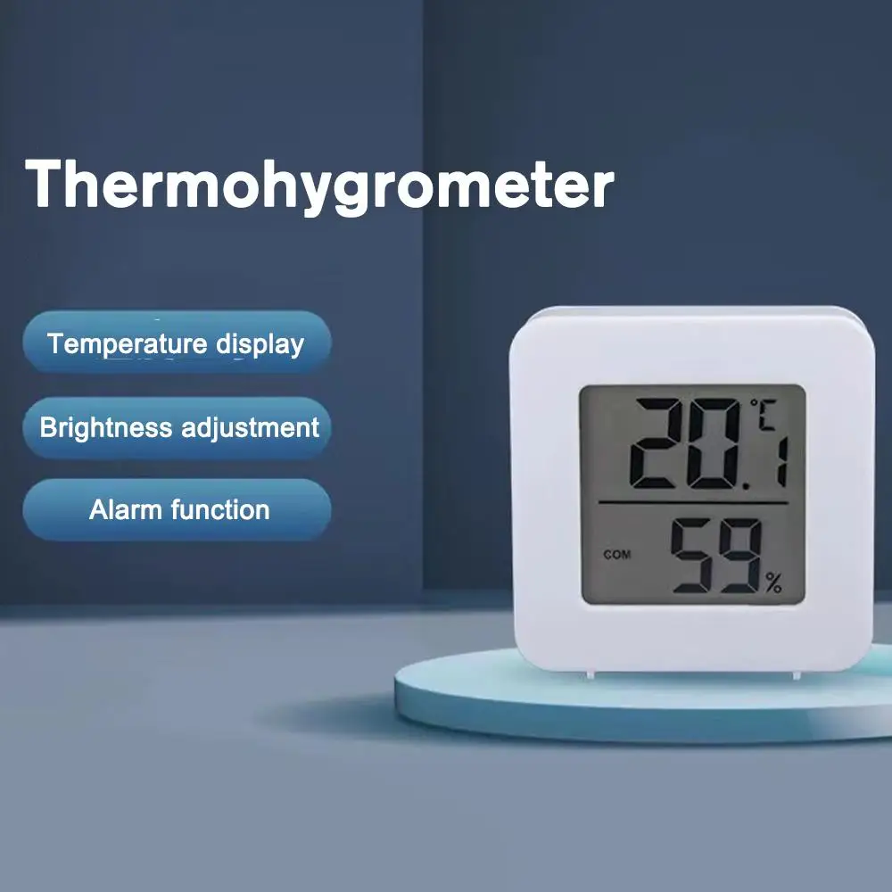 Intelligent Temperature Mini Minimalist Home Humidity Household Meter Digital Display Electronic Thermometer With M0U1
Intelligent Temperature Mini Minimalist Home Humidity Household Meter Digital Display Electronic Thermometer With M0U1