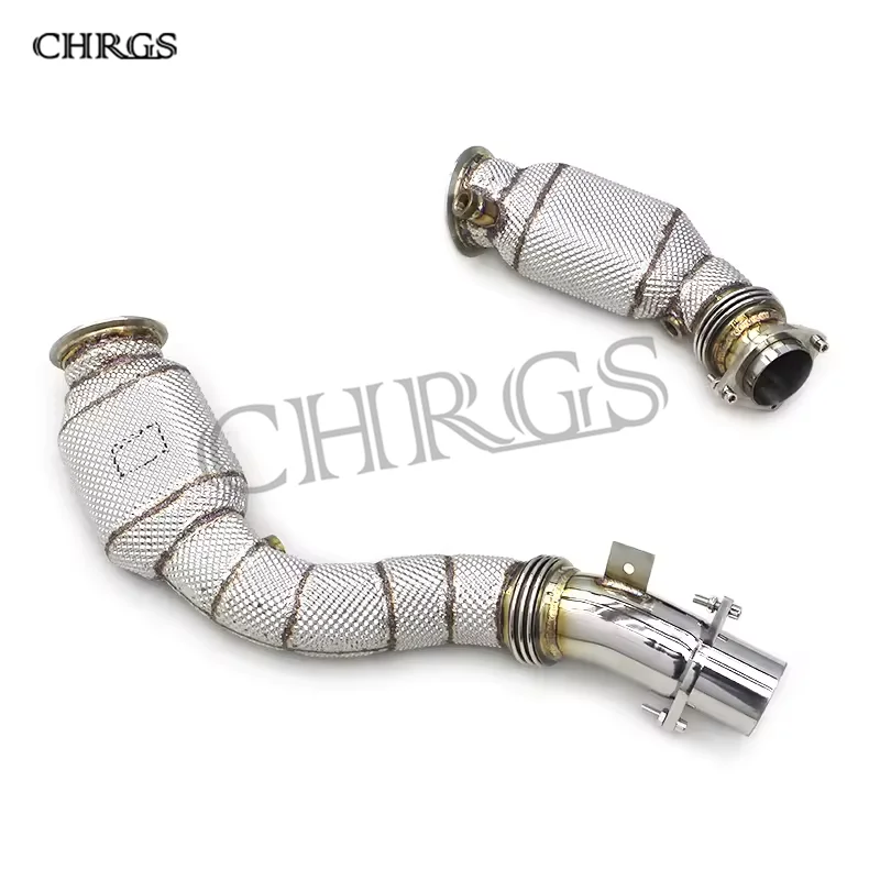 Performance Downpipe For BMW M3/M4 F80/F82/F83 S55 3.0T 2014-2019 Car Exhaust pipe Stainless Steel304 High Flow catted downpipe
Performance Downpipe For BMW M3/M4 F80/F82/F83 S55 3.0T 2014-2019 Car Exhaust pipe Stainless Steel304 High Flow catted downpipe