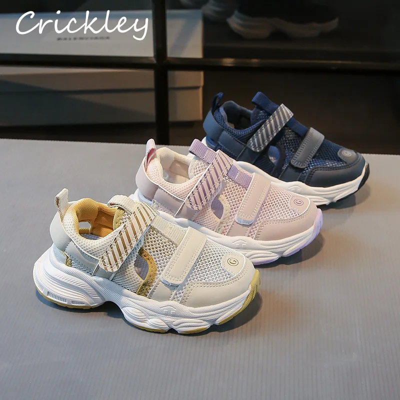 Mesh Patchwork Children Sneakers Spring Summer Breathable Boys Girls Sport Shoes Soft Sole Hook Loop Kids Running Shoes
Mesh Patchwork Children Sneakers Spring Summer Breathable Boys Girls Sport Shoes Soft Sole Hook Loop Kids Running Shoes