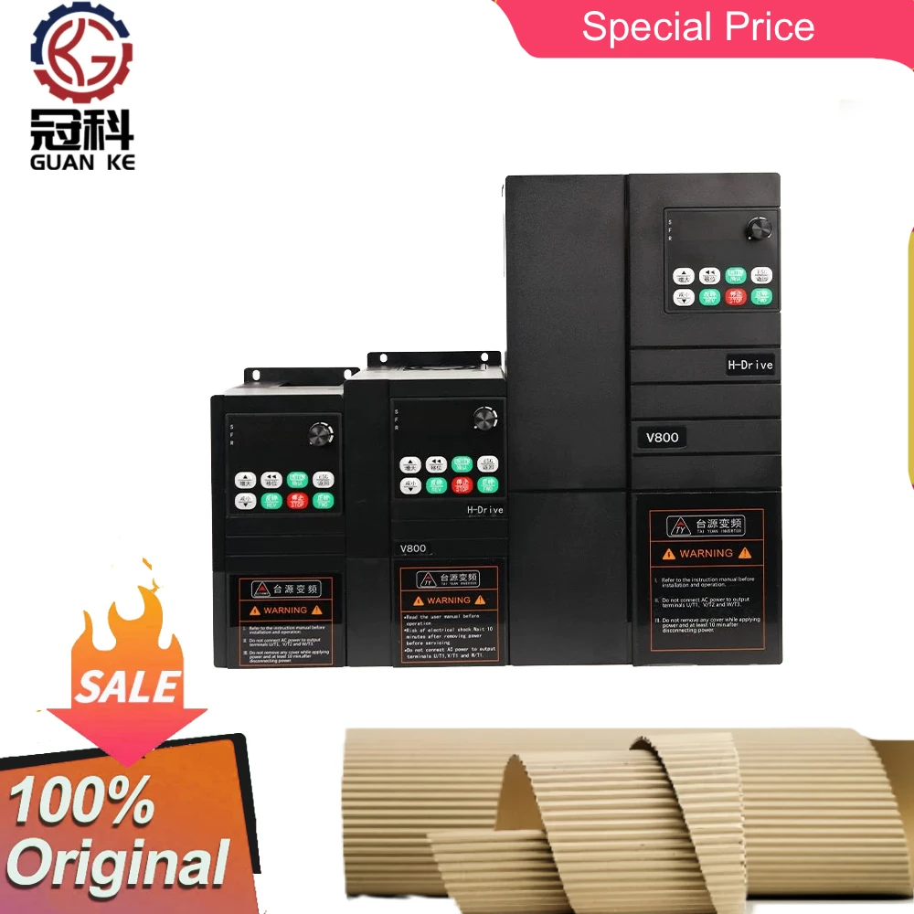 Frequency Converter Electric Inverter Add Motor Driver Variable Frequency Drive Single-phase Input
Frequency Converter Electric Inverter Add Motor Driver Variable Frequency Drive Single-phase Input