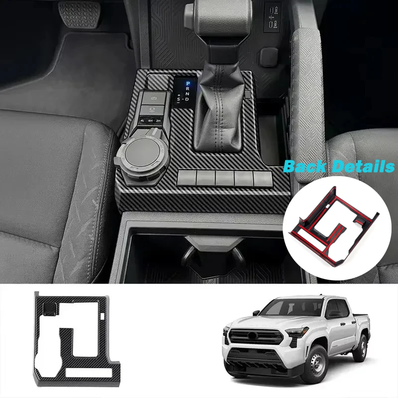 For Toyota Tacoma 2024 Carbon Fiber Printed Automatic Headlight Button Switch Cover Trim Car-Styling Interior Parts Accessories
For Toyota Tacoma 2024 Carbon Fiber Printed Automatic Headlight Button Switch Cover Trim Car-Styling Interior Parts Accessories