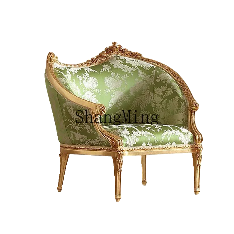 CL Retro Solid Wood Simple Sofa Chair Villa Living Room Fabric Luxury Leisure Balcony Window Single Chair
CL Retro Solid Wood Simple Sofa Chair Villa Living Room Fabric Luxury Leisure Balcony Window Single Chair
