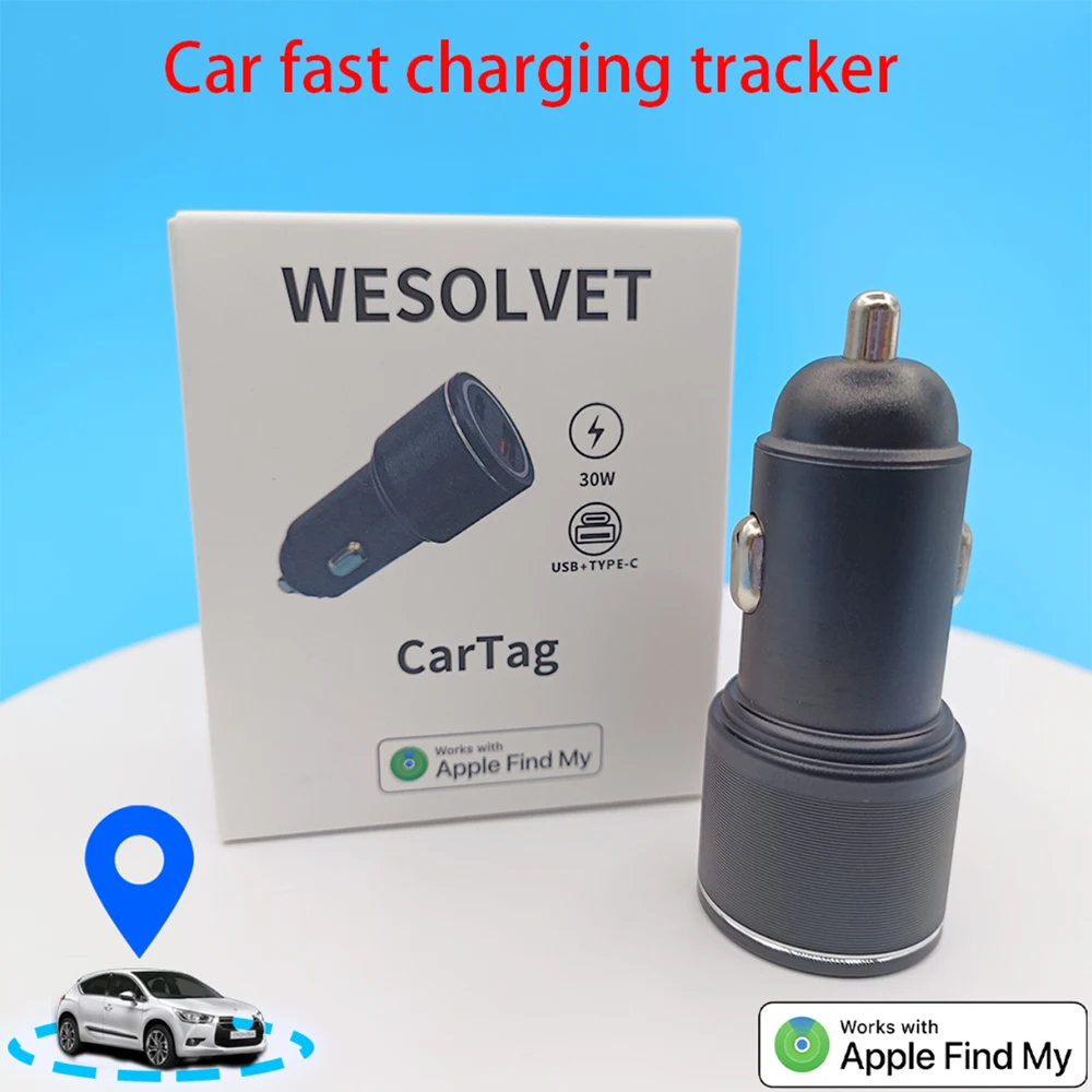 Car charger Phone Charger Fast Charging works with Apple Find My tracker USB-A TYPE-C Maximum power 30W Output 5V 9V 12V
Car charger Phone Charger Fast Charging works with Apple Find My tracker USB-A TYPE-C Maximum power 30W Output 5V 9V 12V