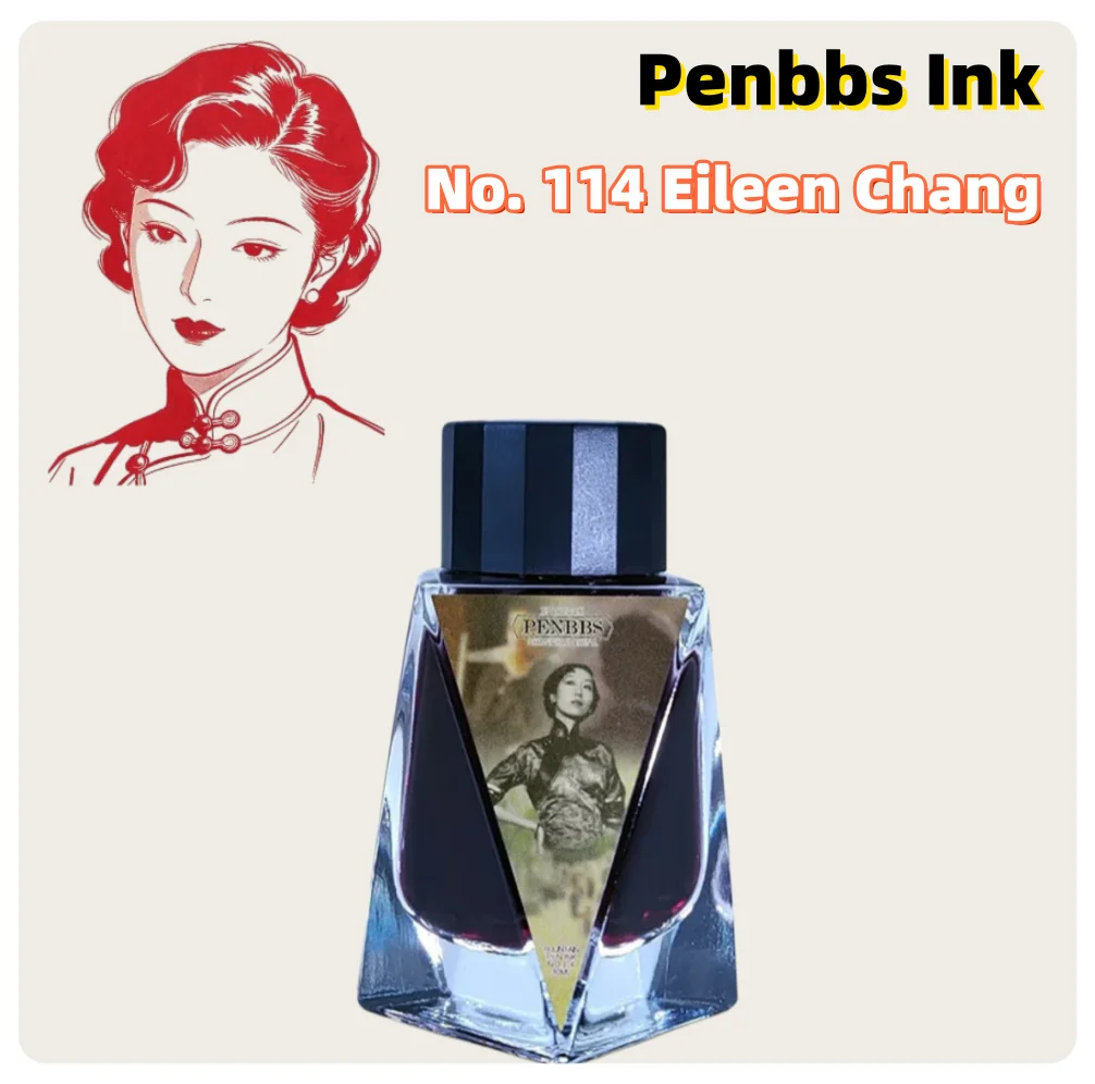 Penbbs Ink No. 114 Eileen Chang, Fountain Pen Ink 30ml
Penbbs Ink No. 114 Eileen Chang, Fountain Pen Ink 30ml