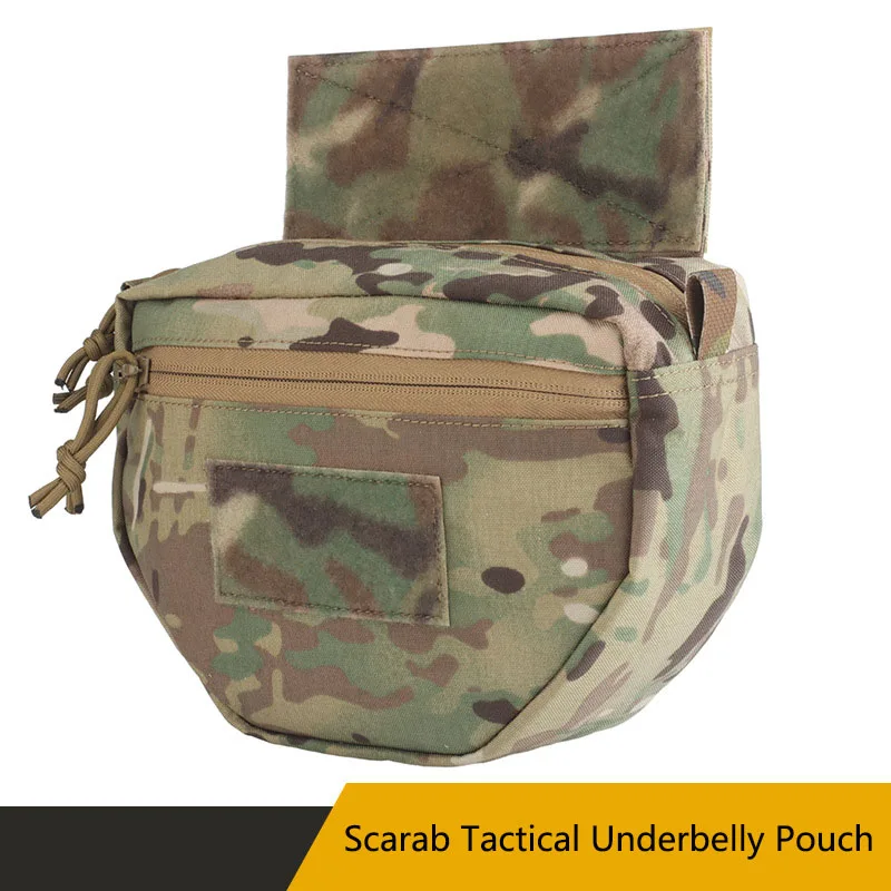 Scarab Tactical Underbelly Pouch, Suitable for Most Tactical Vests, Chest Rig, Bottom Drainage Hole Design
Scarab Tactical Underbelly Pouch, Suitable for Most Tactical Vests, Chest Rig, Bottom Drainage Hole Design