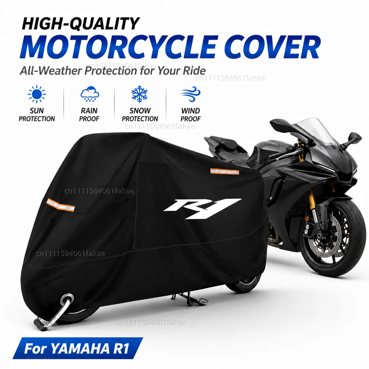 Motorcycle Cover Waterproof Outdoor All Season Dustproof UV Protective Moto Scooter Rain Cover For YAMAHA YZFR1 YZF R1
Motorcycle Cover Waterproof Outdoor All Season Dustproof UV Protective Moto Scooter Rain Cover For YAMAHA YZFR1 YZF R1