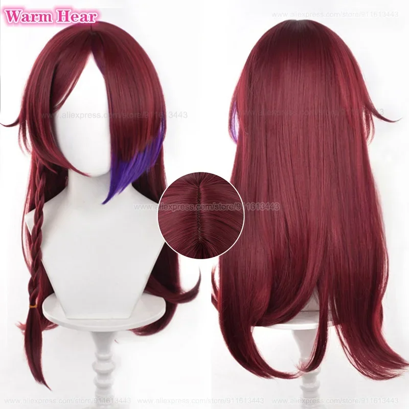 High Quality Game Chasca Synthetic Long 65cm Dark Red Cosplay Anime Wig Heat Resistant Hair Halloween Party Woman Wigs + Wig Cap
High Quality Game Chasca Synthetic Long 65cm Dark Red Cosplay Anime Wig Heat Resistant Hair Halloween Party Woman Wigs + Wig Cap