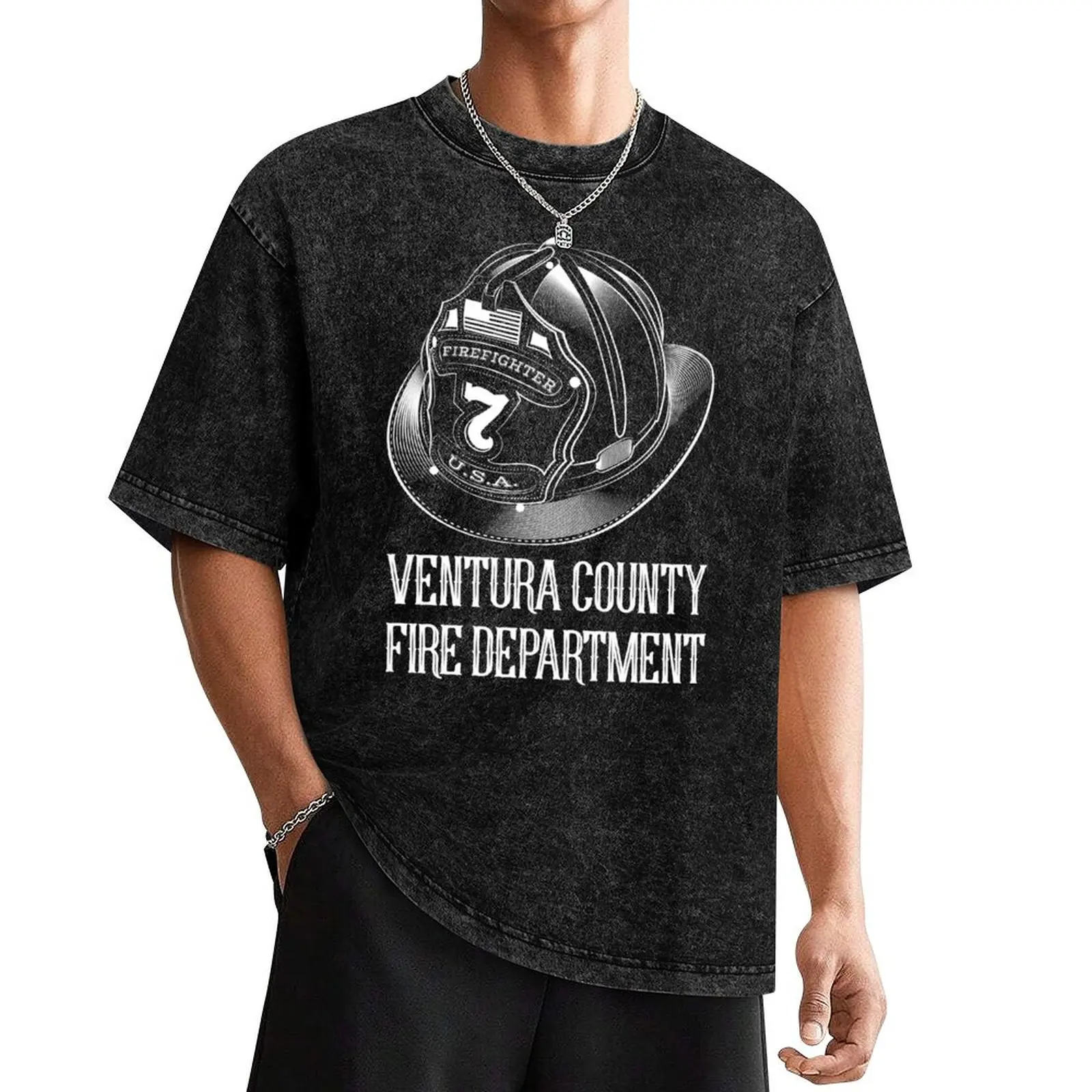 Ventura County Fire Department T-Shirt clothes fashion shirts cotton t shirt men
Ventura County Fire Department T-Shirt clothes fashion shirts cotton t shirt men