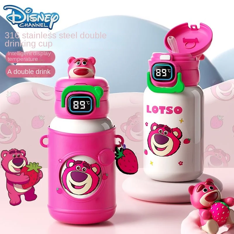 Disney Elsa Lotso cute cartoon pattern intelligent temperature-sensitive stainless steel portable large-capacity thermos cup
Disney Elsa Lotso cute cartoon pattern intelligent temperature-sensitive stainless steel portable large-capacity thermos cup