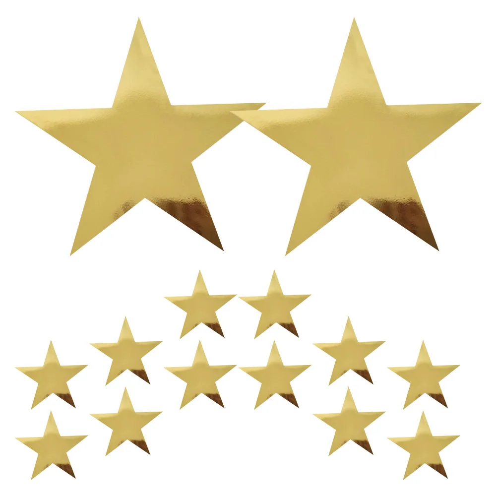35pcs Golden Pentagram Star Decorations for Wedding Party DIY Supplies Hanging Paper Cutouts Ornament Festival Holiday
35pcs Golden Pentagram Star Decorations for Wedding Party DIY Supplies Hanging Paper Cutouts Ornament Festival Holiday