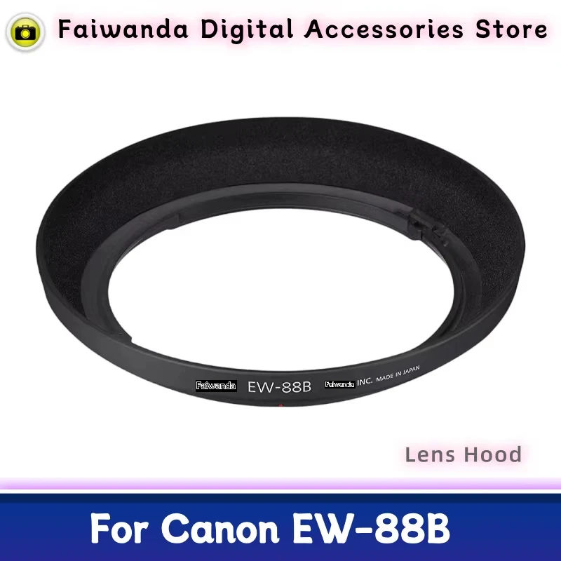 New Original Genuine Front Lens Hood EW-88B For Canon TS-E 24mm F3.5L II Camera Lens 82mm TSE24
New Original Genuine Front Lens Hood EW-88B For Canon TS-E 24mm F3.5L II Camera Lens 82mm TSE24