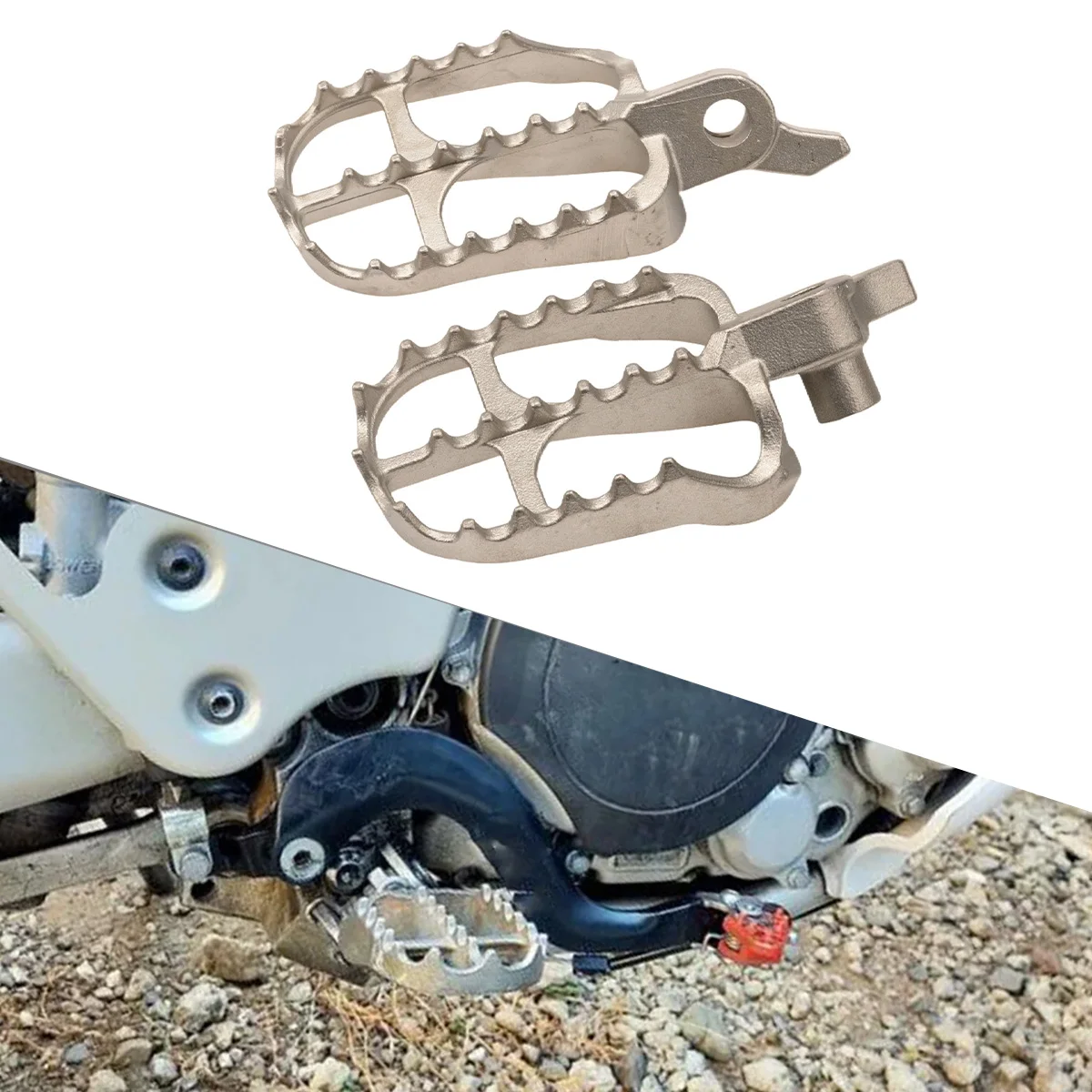Motorcycle Accessories Foot Pegs Footrest Pedal For Yamaha YZ65 YZ85 YZ125 YZ250 WR250F WR450F 1998-2025 Stainless Steel
Motorcycle Accessories Foot Pegs Footrest Pedal For Yamaha YZ65 YZ85 YZ125 YZ250 WR250F WR450F 1998-2025 Stainless Steel