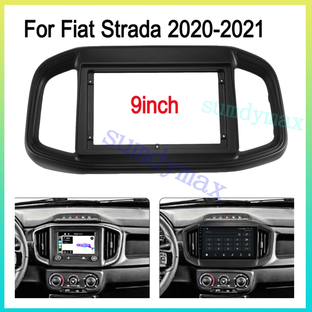 9 Inch Car Stereo Frame Adapter Cover HD Touch Screen Radio Dashboard Frame For Fiat Strada 2020 2021 2022
9 Inch Car Stereo Frame Adapter Cover HD Touch Screen Radio Dashboard Frame For Fiat Strada 2020 2021 2022