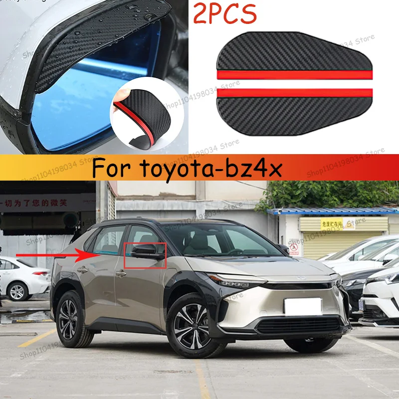 For toyota-bz4x Car 2PCS Carbon Fiber Sun Visor Shade Cover Car Rearview Mirror Rain Eyebrow Protector Clear Vision
For toyota-bz4x Car 2PCS Carbon Fiber Sun Visor Shade Cover Car Rearview Mirror Rain Eyebrow Protector Clear Vision