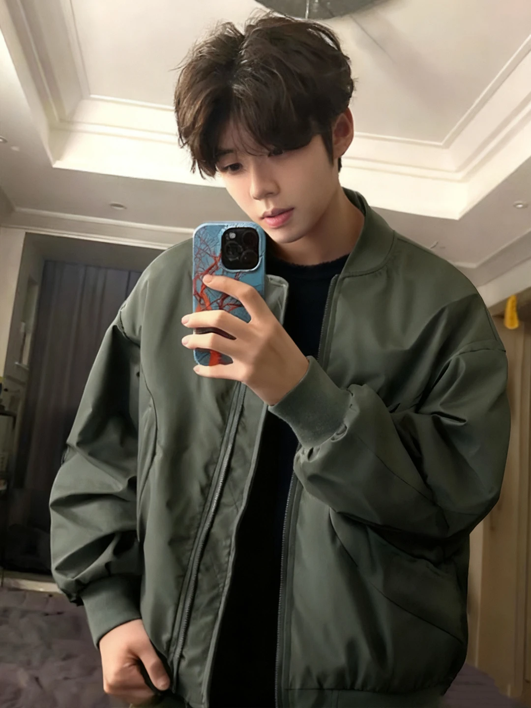 Thiened MA Flight Jaet in Military een for Men ort Baseball Sle Cotton Coat Warm Winter Outerwear Casual Loose Fit
Thiened MA Flight Jaet in Military een for Men ort Baseball Sle Cotton Coat Warm Winter Outerwear Casual Loose Fit