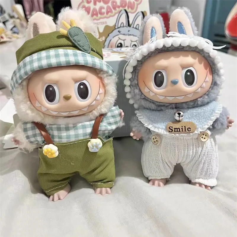 For labubu mini doll clothes set toys cute hat skirt DIY decoration accessories for children toys girls birthday gifts
For labubu mini doll clothes set toys cute hat skirt DIY decoration accessories for children toys girls birthday gifts