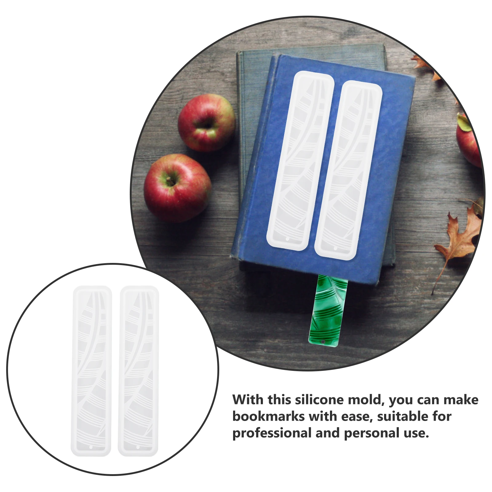 2pcs Bookmark Mold Silica Gel Silicone for Epoxy Resin Circle Rectangle Durable Flexible Jewelry Accessories DIY
2pcs Bookmark Mold Silica Gel Silicone for Epoxy Resin Circle Rectangle Durable Flexible Jewelry Accessories DIY