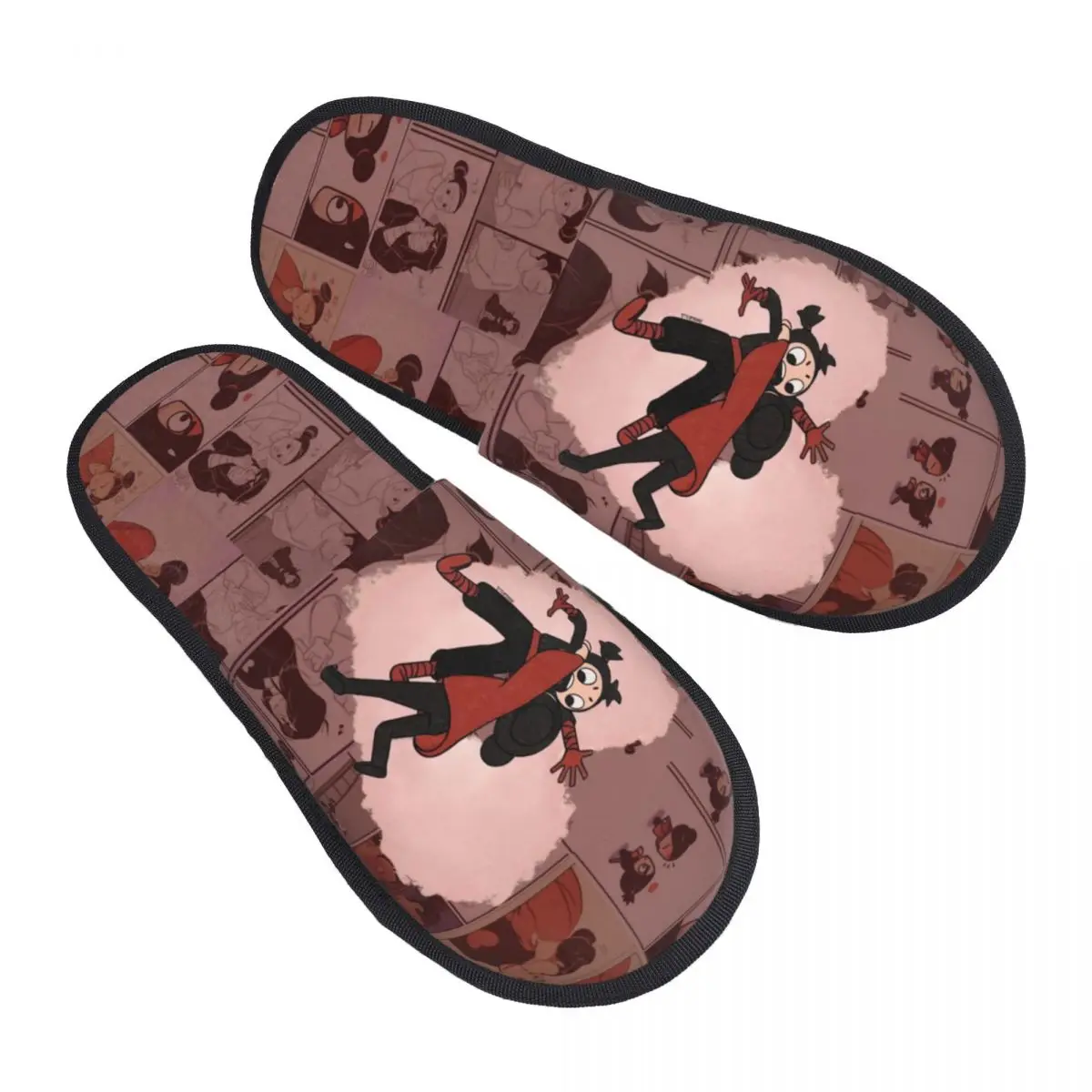 Custom P-Puccaes Cartoon Collage Soft Scuff With Memory Foam Slippers Women Spa House Shoes
Custom P-Puccaes Cartoon Collage Soft Scuff With Memory Foam Slippers Women Spa House Shoes