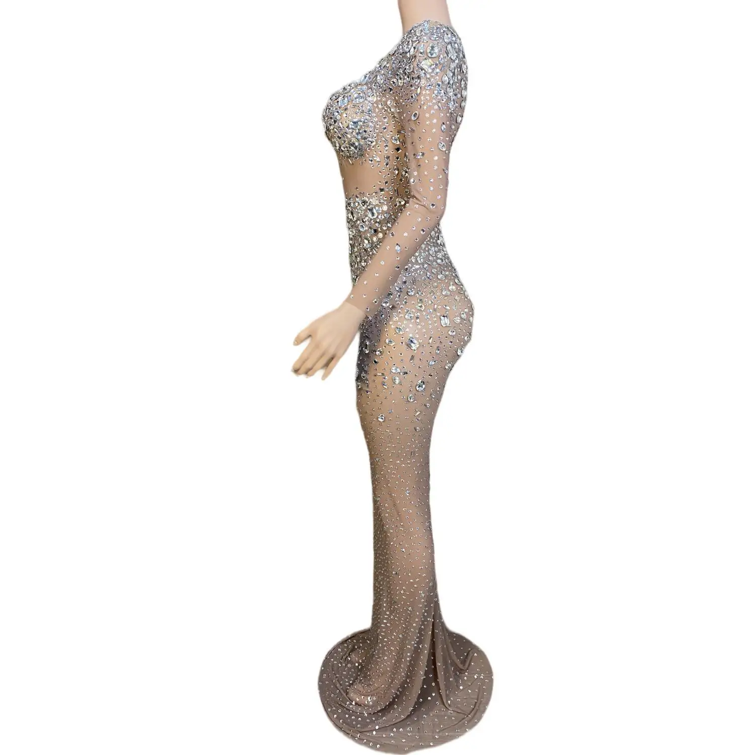 Long Diamond Birthday Dress Prom Dresses Luxury Sparkly Silver Crystals Black Girls Prom Party Formal Gowns Outfit
Long Diamond Birthday Dress Prom Dresses Luxury Sparkly Silver Crystals Black Girls Prom Party Formal Gowns Outfit